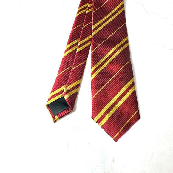Classic Red and Yellow Striped Tie "Harry Potter Tie - Picture 6 of 12